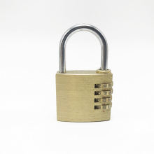 Useful double t satchel combination padlock in heart shape